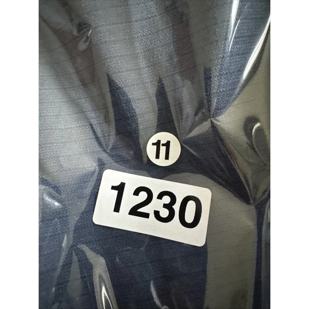 Travis Mathew Drop Anchor Golf Polo Shirt Men's X-Large Blue Stretch Performance